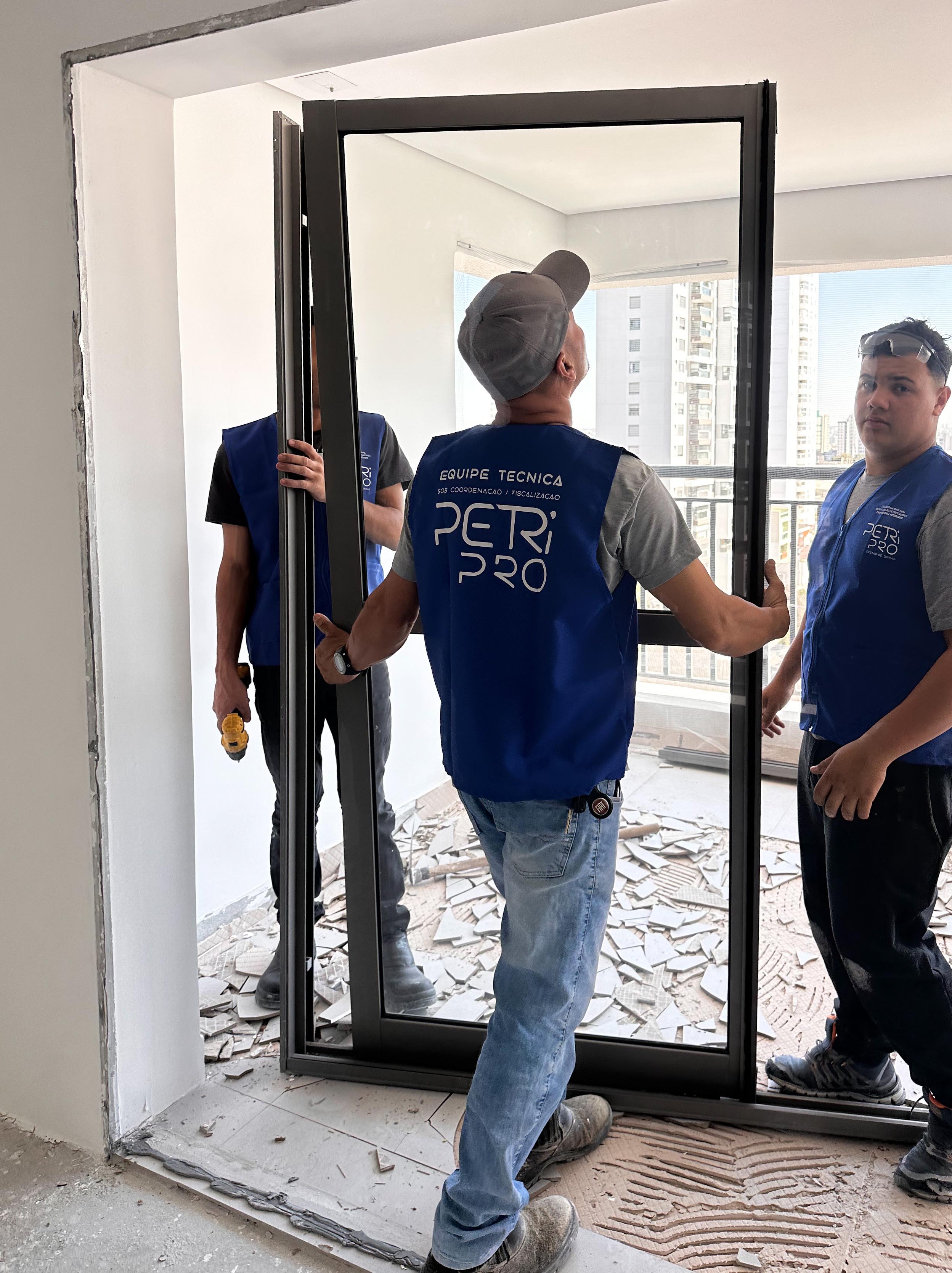 Infraestrutura de obra — Petri Pro